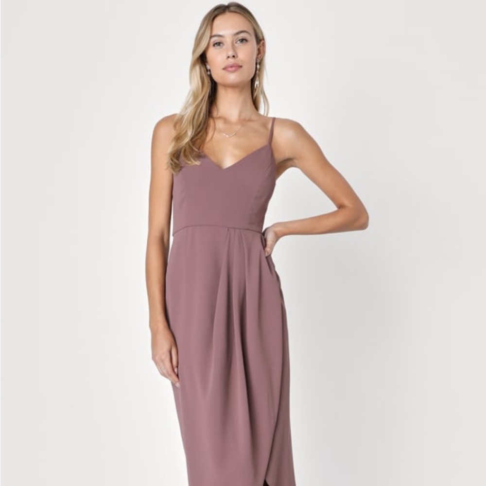 Lulus mauve dress